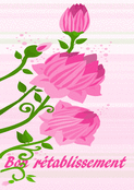 Douces fleurs pour un r&eacute;tablissement paisible
